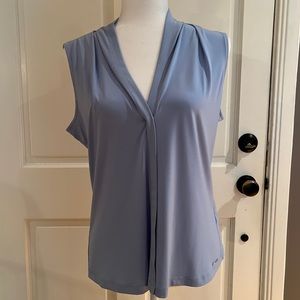 Calvin Klein Sleeveless Top (M)/Blue